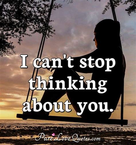 can't stop thinking of you .